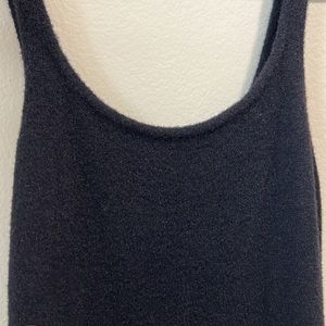 Aritzia black midi dress super soft size small